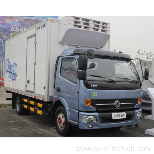 Refrigerated truck with carrier transicold freezer